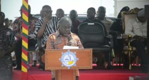President, Akufo-Addo, commissions, Two, Projects, Cuts, Sod, Another, Takoradi, Port