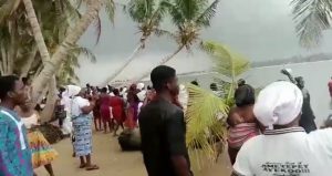 Several, People, Feared, Dead, Boat, Transporting, Mourners, Capsizes, Volta, Lake, Ada
